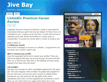 Tablet Screenshot of jivebay.com